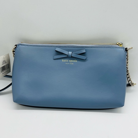kate spade Handbags - KATE SPADE DECLAN SAWYER STREET CROSSBODY BAG CLOUD COVER BLUE NWT